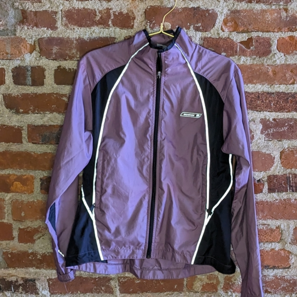 Sugoi Small Purple Women's Full Zip Biking Jacket